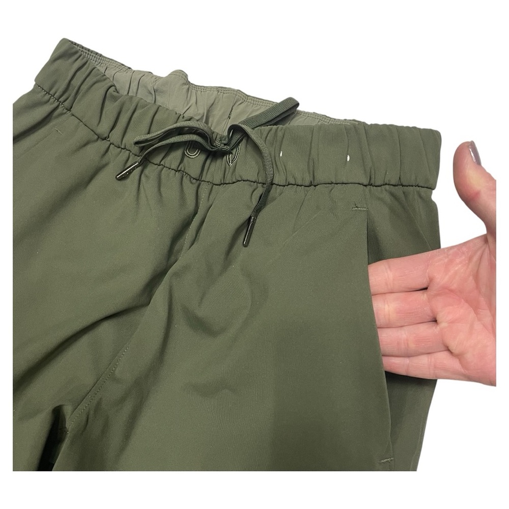 2 Pair NWOT Travel Joggers by Members Mark- Gray and Green- Size Small - Picture 4 of 10